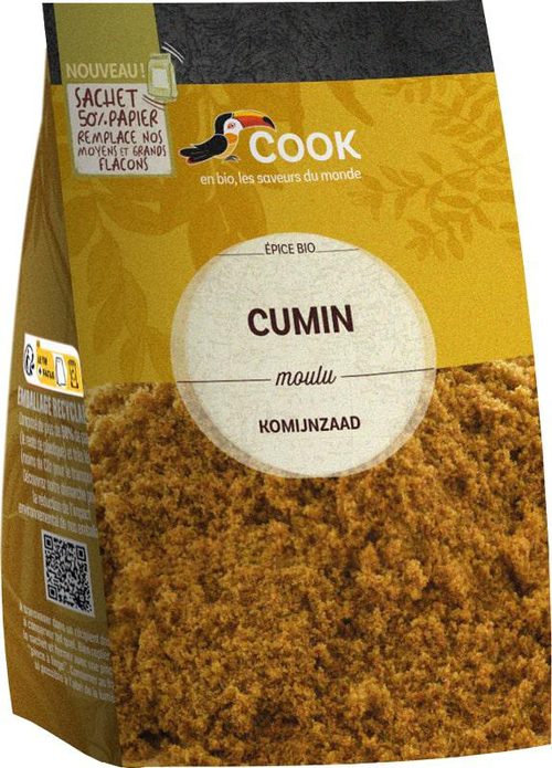 Visuel 1 du produit Cumin moulu bio Cook - 100 g