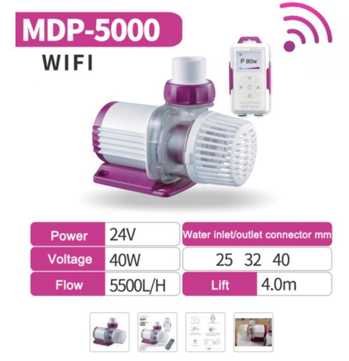 Visuel 2 du produit Pompe WIFI avec débit maxi 5500 L/H - JEBAO-JECOD MDP-5000
