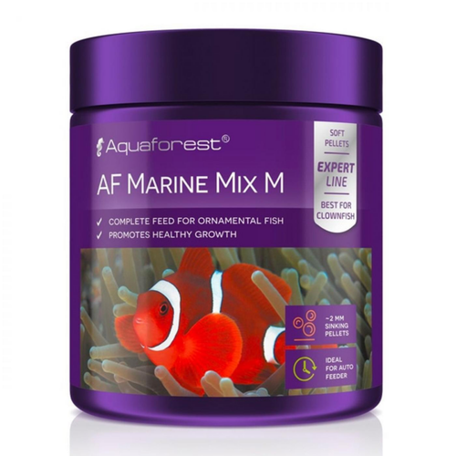 Visuel 1 du produit Nourriture marine en granulés - 120g, AQUAFOREST, modèle Marine Mix M