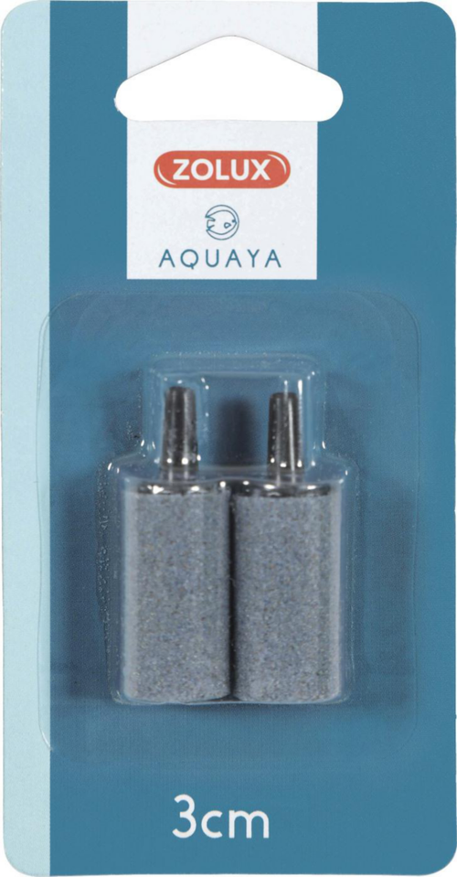 Visuel 1 du produit Diffuseurs à air pour aquarium forme cylindrique coloris noir Zolux 3 cm s/p - x 2
