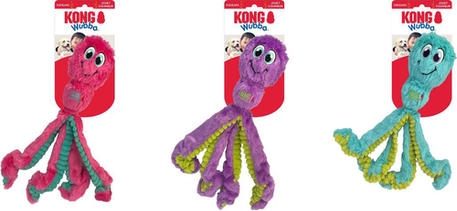 Visuel 6 du produit Jouet pour chien wubba octopus coloris multicolore Kong - taille L
