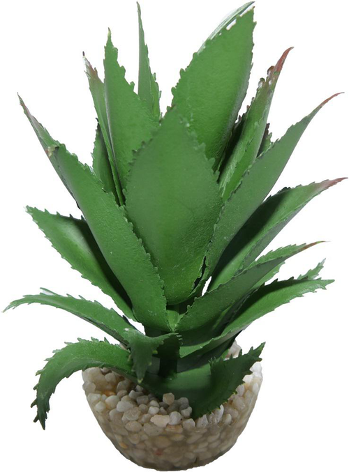 Visuel 1 du produit Plante artificielle pour terrarium tropical ou désertique coloris vert LABEO Ananas