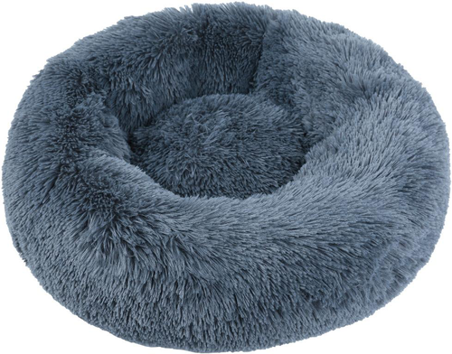 Visuel 1 du produit Corbeille ronde moelleuse pour chien et chat coloris gris Wouapy - Ø 50 cm