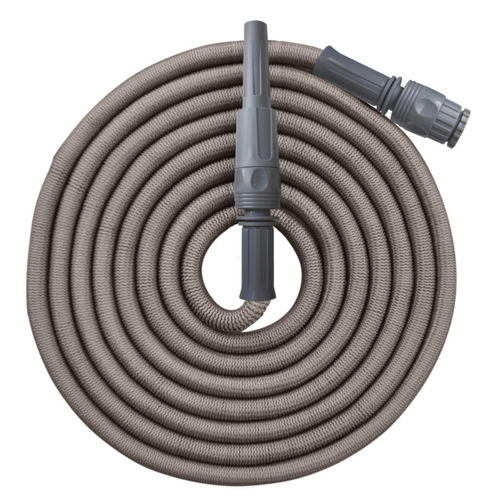 Visuel 1 du produit Kit tuyau extensible gris Jardibric – 15 m