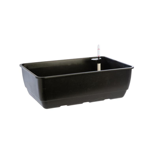 Visuel 1 du produit Système de réservoir pour carré potager ou bac de plantation coloris noir en plastique - 55 x 38 x 18 cm