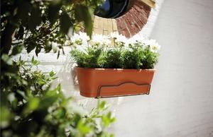 Visuel 4 du produit Support universel large anthracite Elho - 57,8 x 31,5 x 23,2 cm