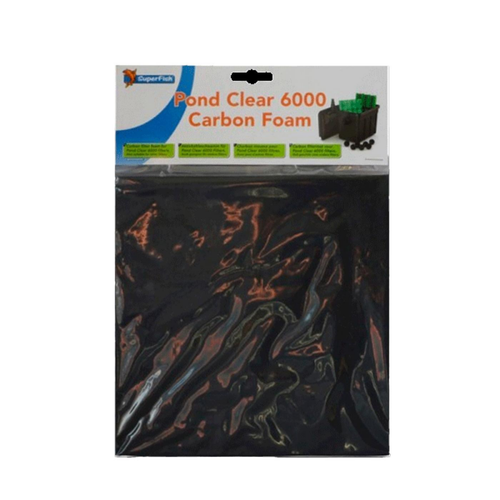 Visuel 1 du produit Mousse charbon spécifique pour filtre, SUPERFISH BASSIN - modèle pond clear 6000