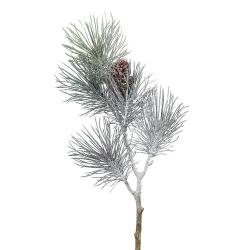 Visuel 1 du produit Branche artificielle de pin avec pommes de pin - 70 cm