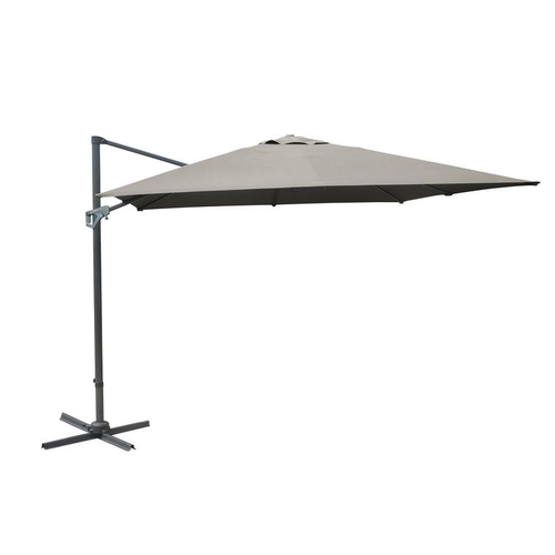 Visuel 1 du produit Toile pour parasol déporté coloris taupe - 3 x 4 m