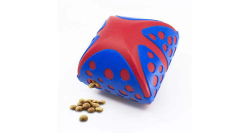 Visuel 1 du produit Jouet distributeur de friandises bleuouge Flamingo Kong - Taille M/L