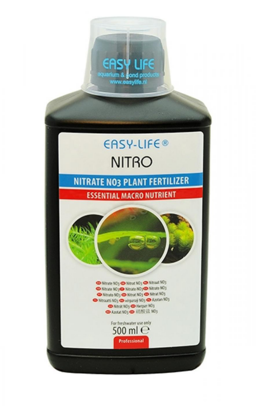 Visuel 1 du produit Engrais liquide nitrogrène pour plantes d'aquarium, EASY LIFE Nitro - 500ml