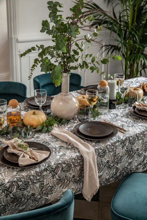 Visuel 3 du produit Vase en faïence coloris beige en forme de boule – Ø 19,50 x 33 cm (produit vendu à l'unité, livré aléatoirement parmi deux coloris)