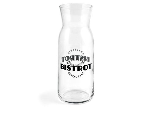 Visuel 1 du produit Carafe Bistrot coloris transparent en verre - 0,7 L