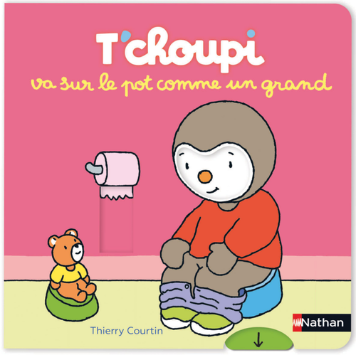 Visuel 1 du produit Livre T'choupi sur le pot comme un grand aux Éditions Nathan - 14 pages