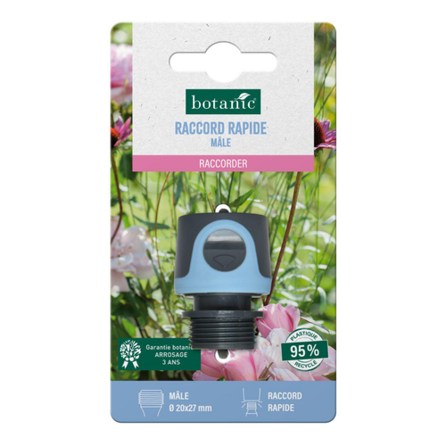 Visuel 1 du produit Raccord rapide mâle botanic® Ø 20 x 27 mm