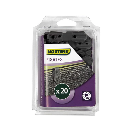 Visuel 1 du produit Clip de fixation Fixatex pour Natte gris 34x20 cm