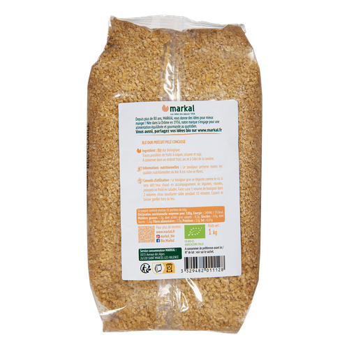 Visuel 2 du produit Boulgour Gros bio - 1 kg
