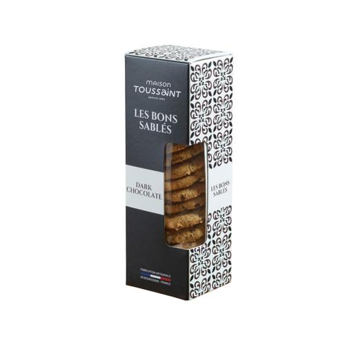 Visuel 1 du produit Les Bons Sablés au chocolat noir Maison Toussaint - 130 g