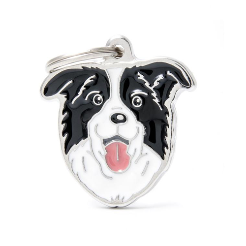 Visuel 1 du produit Médaille friends pour border collie