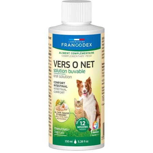 Visuel 1 du produit Aliment complémentaire pour chien et chat Francodex Vers O Net - 150 ml