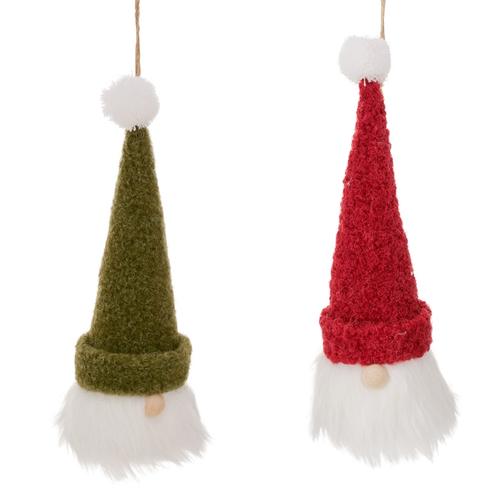 Visuel 1 du produit Pendentif de Noël Père Noël Gunno - Ø 6,5 x H 20,5 cm