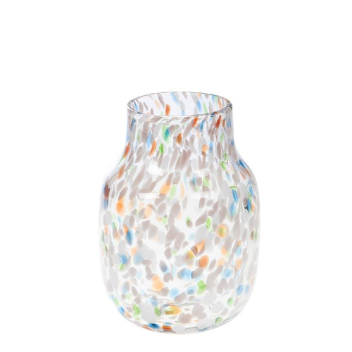 Visuel 1 du produit Vase en verre multicolore Izak - Ø 15 x H 29 cm