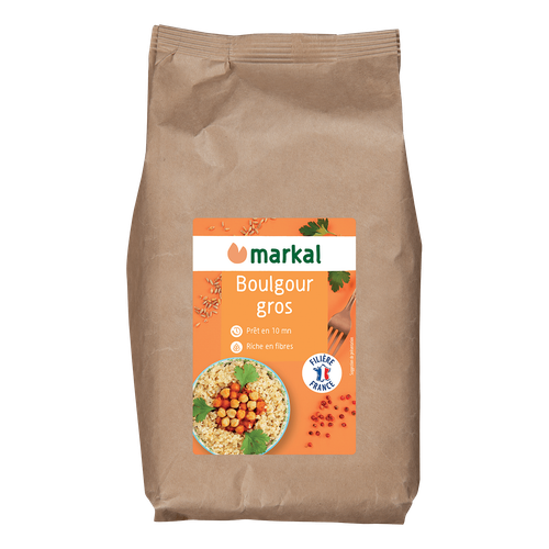Visuel 1 du produit Boulgour gros france bio Markal - 1 kg