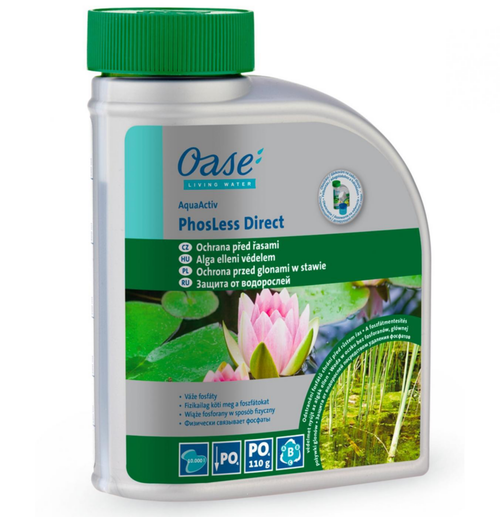 Visuel 1 du produit Élimine le phosphate, capacité 500ml - OASE AquaActiv PhossLess direct