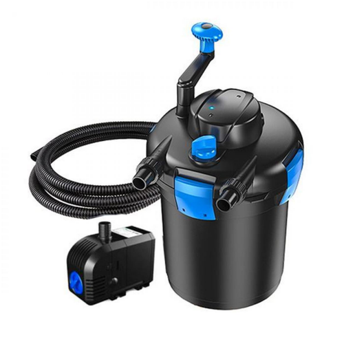 Visuel 1 du produit Filtre pression premium avec UV et pompe - SUNSUN CPF-1500 pour bassin