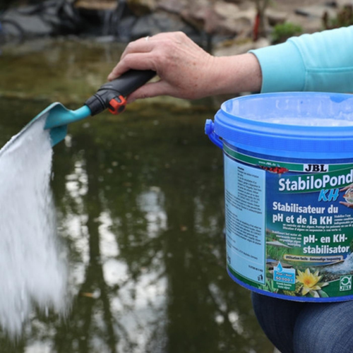 Visuel 2 du produit Stabilisateur d'eau pour bassin, formule KH, JBL BASSIN StabiloPond - 2,5kg