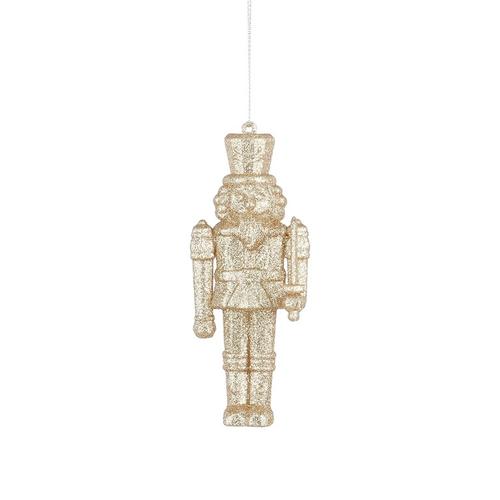 Visuel 1 du produit Casse-noisette à suspendre coloris champagne - 14 cm