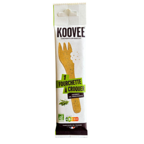 Visuel 1 du produit Fourchette à croquer bio aux herbes Koovee