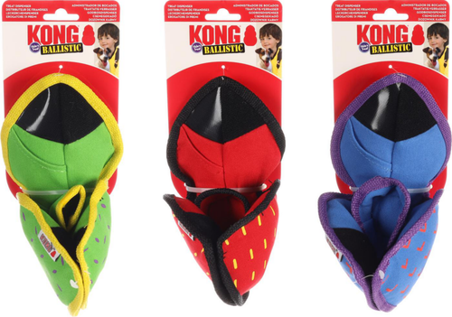 Visuel 10 du produit Jouet pour chien ballistic distributeur friandises coloris multicolore Kong - taille M