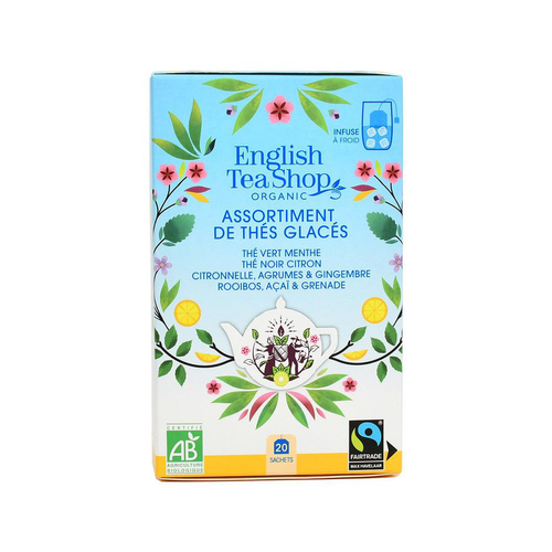 Visuel 1 du produit Assortiment de thés glacés bio EnglishTea - 20 sachets