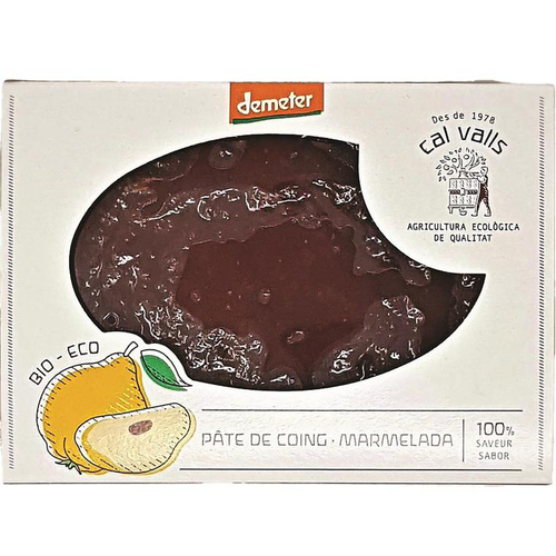 Visuel 1 du produit Pâte de coing au sucre complet de canne Callvals - 300 g