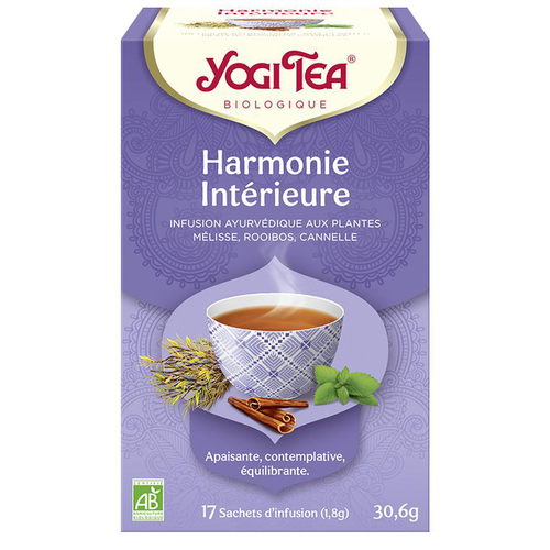 Visuel 1 du produit Yogi Tea Harmonie interne – La boîte de 17 sachets