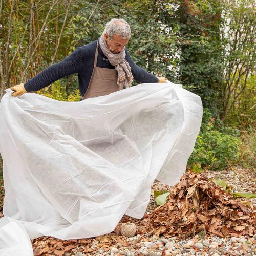 Visuel 2 du produit Voile d'hivernage blanc Nortene - 2 x 5 m