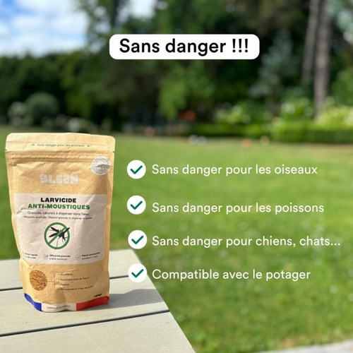 Visuel 6 du produit Larvicides anti-moustiques efficace en 48h Bleen - 200m²
