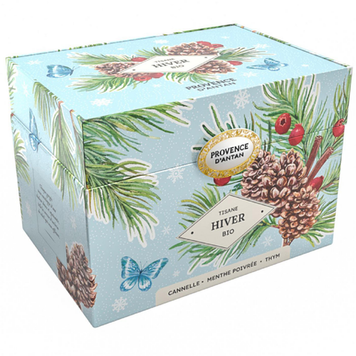 Visuel 1 du produit Coffret métal de tisane hiver bio Provence d’antan - 36 g