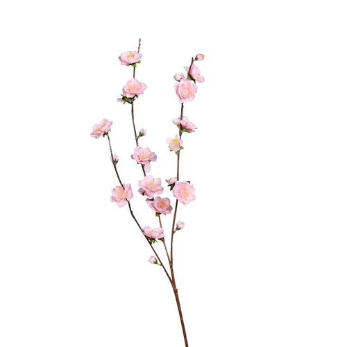 Visuel 1 du produit Branche de cerisier en fleur rose artificielle - 62 cm