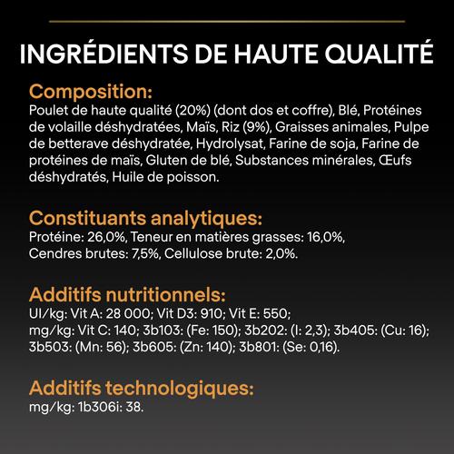 Visuel 5 du produit Croquettes pour chien chien adulte taille moyenne Proplan - 16,5 kg