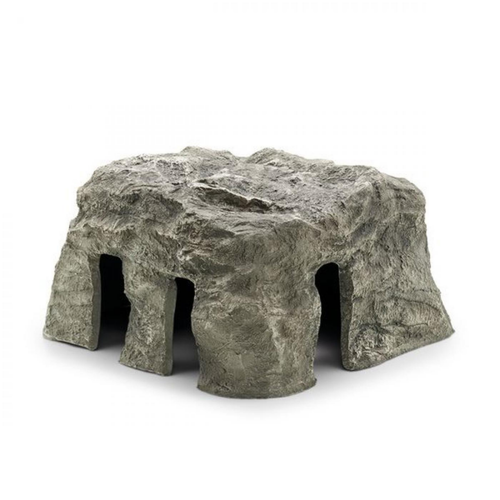 Visuel 1 du produit Filtre de bassin aspect pierre gris, cache OASE pour FiltoClear/BioPress/InScenio FM-Master