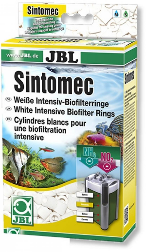 Visuel 1 du produit Anneaux de biofiltration intensive blancs, JBL SintoMec - 600g