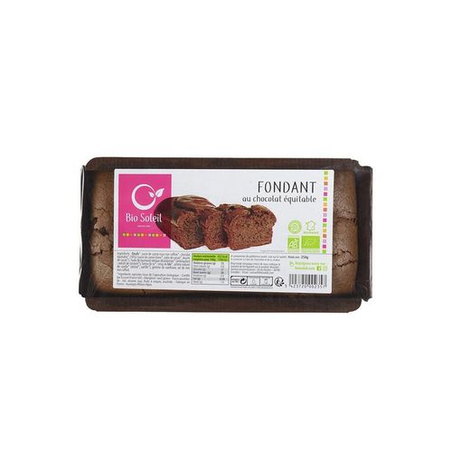 Visuel 1 du produit Fondant au chocolat Bio Soleil - 250 g
