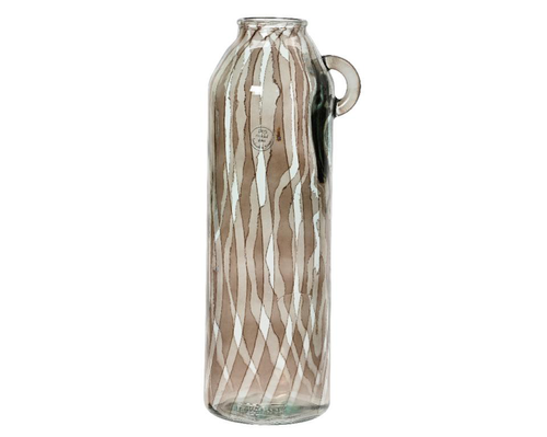 Visuel 1 du produit Vase coloris marron en verre recyclé - Ø 17 cm