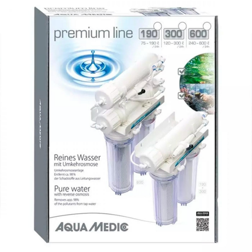 Visuel 1 du produit Osmoseur premium line, système d'osmose inverse, 75 à 190L - AQUA MEDIC