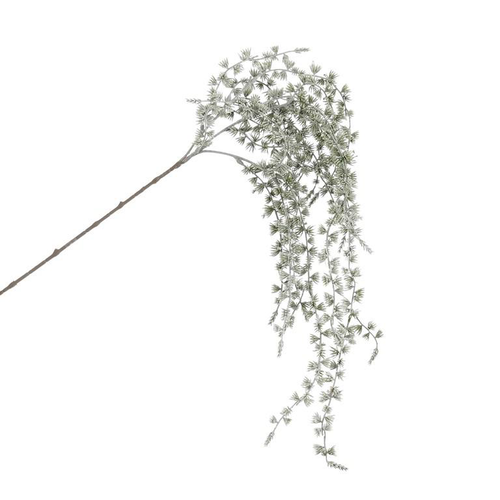 Visuel 1 du produit Rameau artificiel de sapin vert givré - 127 x 29 cm