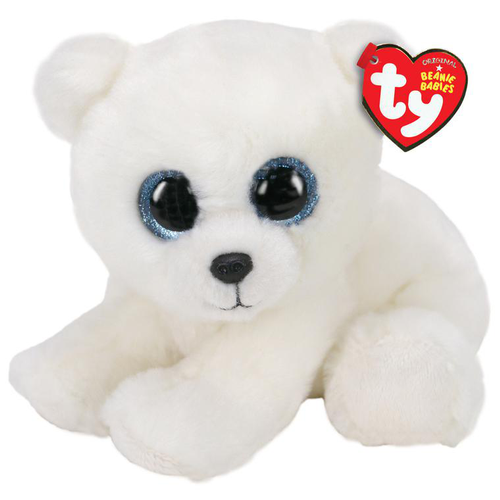 Visuel 1 du produit Peluche TY Ari l’ours polaire - 15 cm