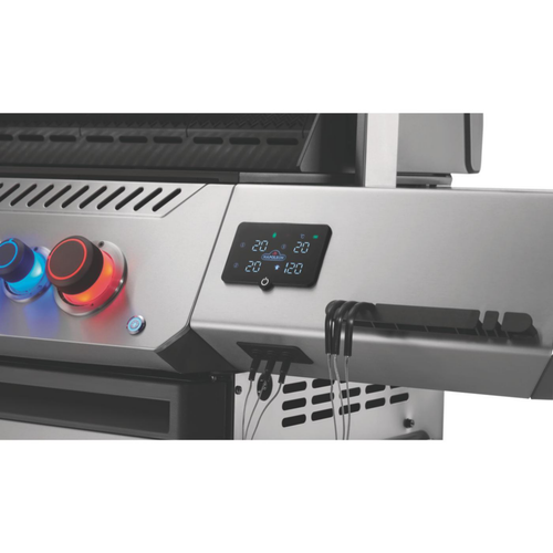 Visuel 5 du produit Barbecue gaz inox Napoléon Prestige 665 connecté 5 brûleurs - 188 x 66 x 129,5 cm