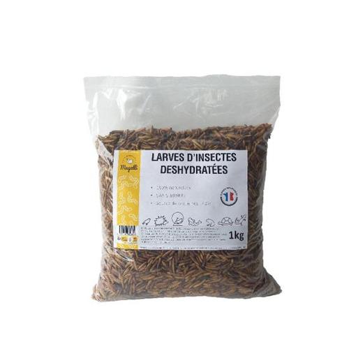 Visuel 1 du produit LARVES D'INSECTES DESHYDRATEES 1KG